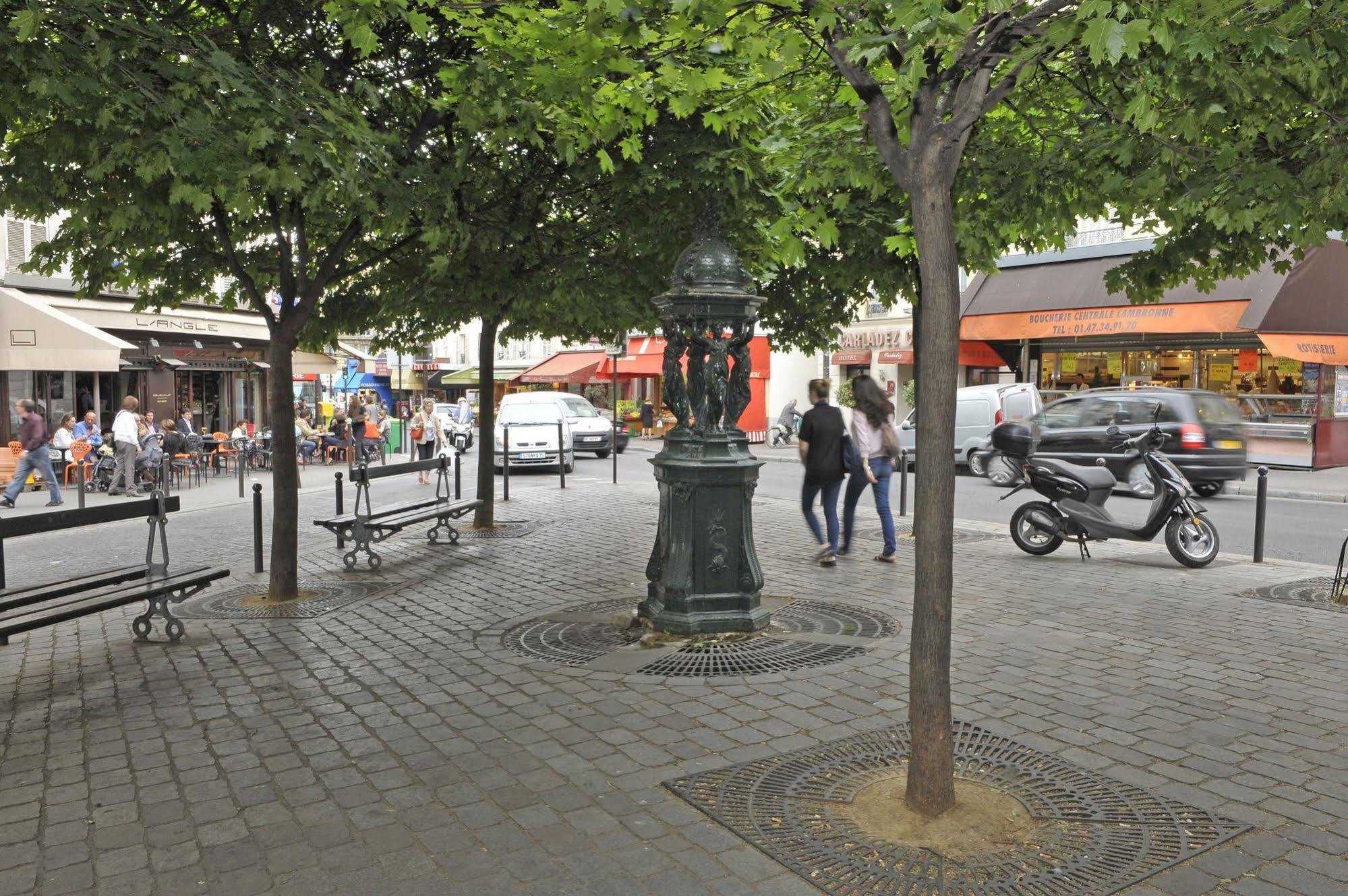 Carladez Cambronne Hotell Paris Eksteriør bilde